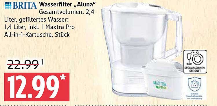 Brita Wasserfilter "Aluna"