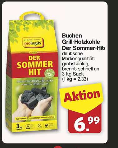 Buchen Grill-Holzkohle Der Sommer-Hit