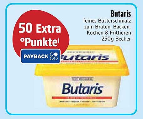 Butaris feines Butterschmalz 250g Becher