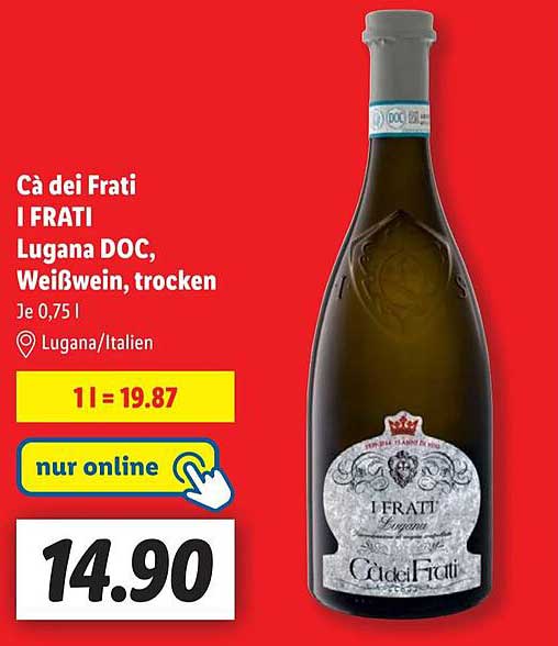 Cà dei Frati I FRATI Lugana DOC, Weißwein, trocken