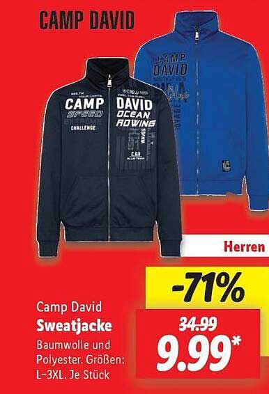 Camp David Sweatjacke