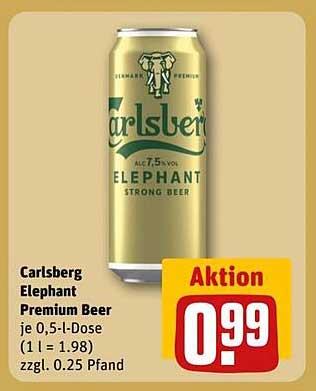 Carlsberg Elephant Premium Beer 0,5 l Dose