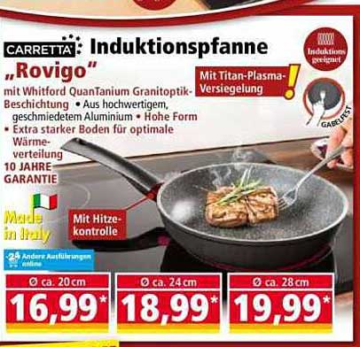 CARRETTA Induktionspfanne "Rovigo"