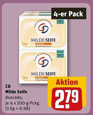 CD Milde Seife 4-er Pack