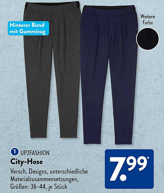 City-Hose von UP2FASHION