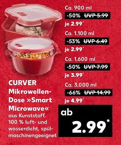 CURVER Mikrowellen-Dose »Smart Microwave«