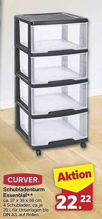 CURVER Schubladenturm Essential