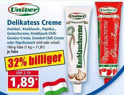 Delikatess Creme von Unilever