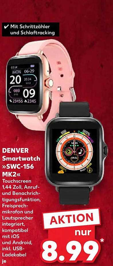 DENVER Smartwatch »SWC-156 MK2«