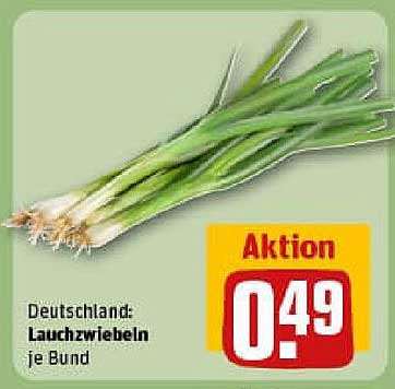 Deutschland: Lauchzwiebeln je Bund