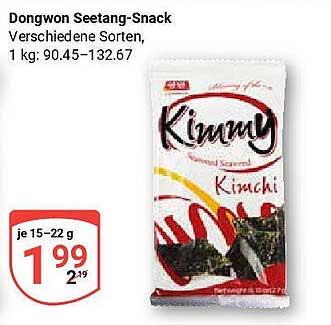 Dongwon Seetang-Snack Kimchi 15-22 g