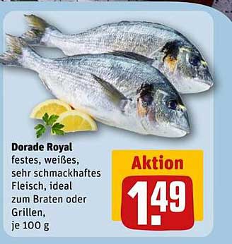 Dorado Royal - Frischer Fisch für Ihr Grillvergnügen