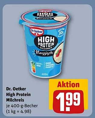 Dr. Oetker High Protein Milchreis