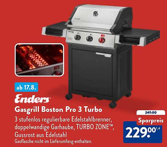Enders Gasgrill Boston Pro 3 Turbo