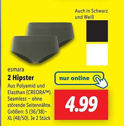 esmarA 2 Hipster - Bequeme Unterwäsche für jeden Tag