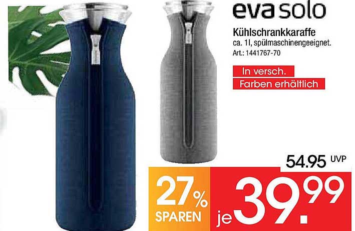 eva solo Kühlschrankkaraffe – in verschiedenen Farben erhältlich