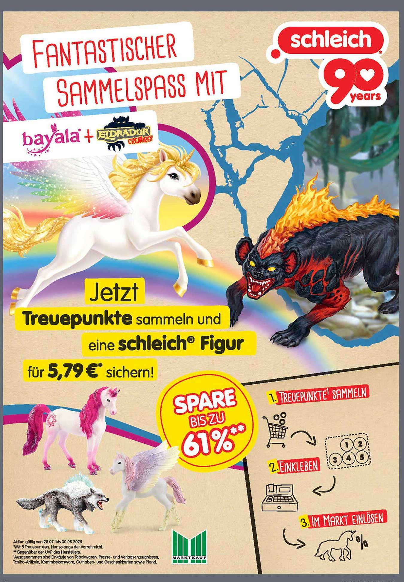 Fantastischer Sammelpass mit schleich® Figuren