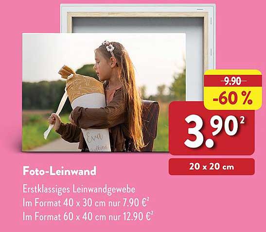 Foto-Leinwand - Erstklassiges Leinwandgewebe