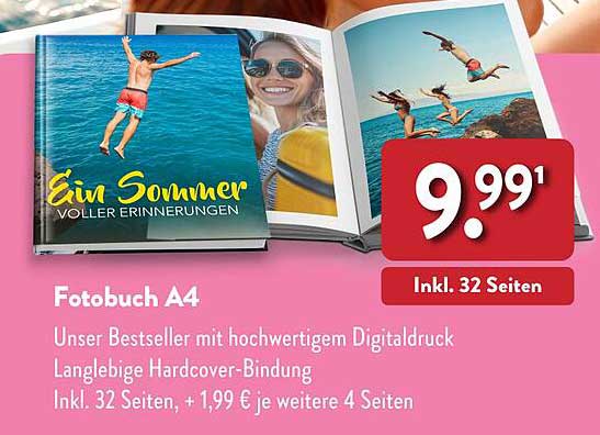 Fotobuch A4 - Ein Sommer voller Erinnerungen