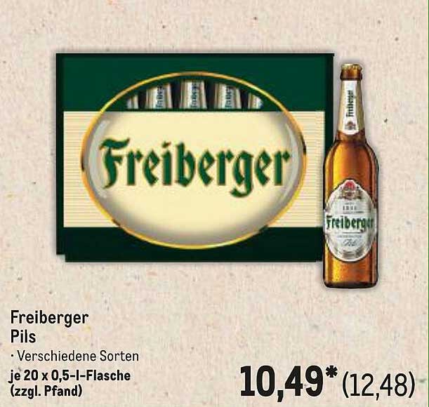 Freiburger Pils - Verschiedene Sorten