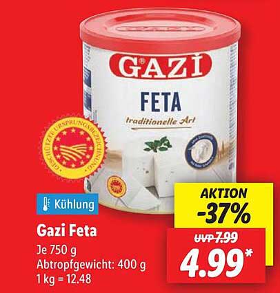 Gazi Feta - Traditionelle Art 750 g
