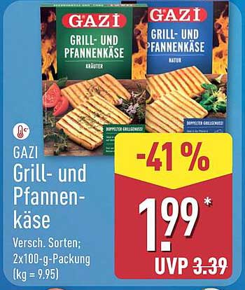 GAZI Grill- und Pfannenkäse