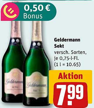 Geldermann Sekt - Verschiedene Sorten, je 0,75-l-Fl.