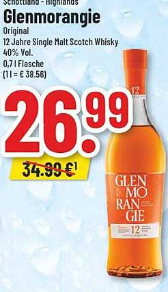Glenmorangie Original 12 Jahre Single Malt Scotch Whisky