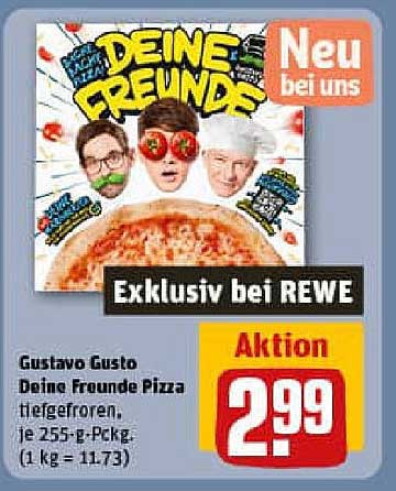 Gustavo Gusto Deine Freunde Pizza