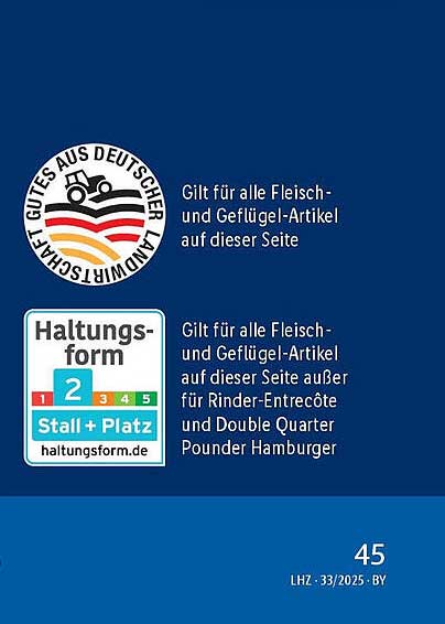 Gutes aus Deutscher Hand – Fleisch- und Geflügelartikel
