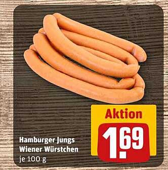 Hamburger Jung Wiener Würstchen je 100 g