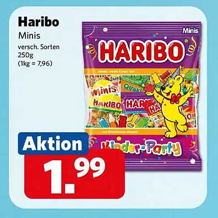 Haribo Minis - Kinder-Party 250g