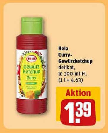 Hela Curry-Gewürzketchup 300 ml - Aktion