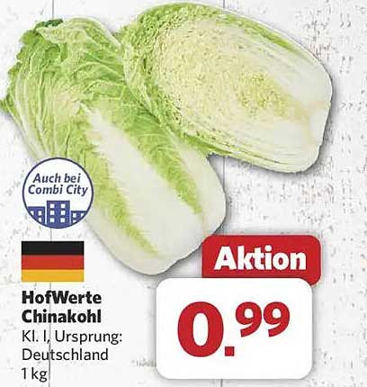 HofWerte Chinakohl 1 kg - frisch und knackig