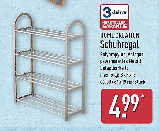 HOME CREATION Schuhregal