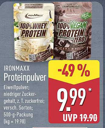 IRONMAXX Proteinpulver 500-g-Packung
