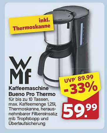 Kaffeemaschine Bueno Pro Thermo inkl. Thermoskanne