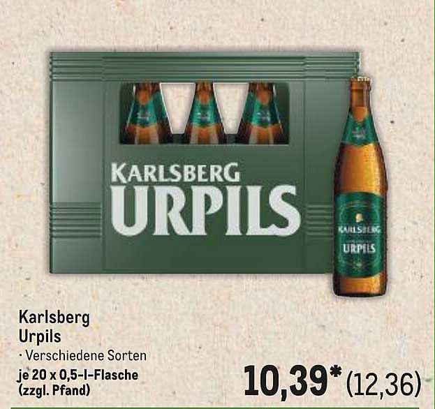 Karlsberg Urpils – Verschiedene Sorten