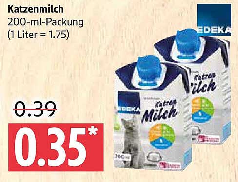 Katzenmilch 200-ml-Packung