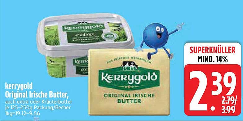 Kerrygold Original Irische Butter - Unvergleichlicher Geschmack zum Sonderpreis!