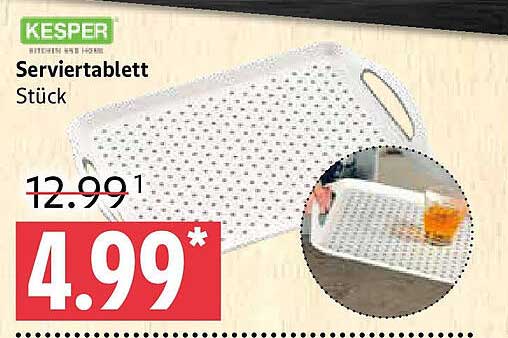 Kesper Serviertablett - Stück