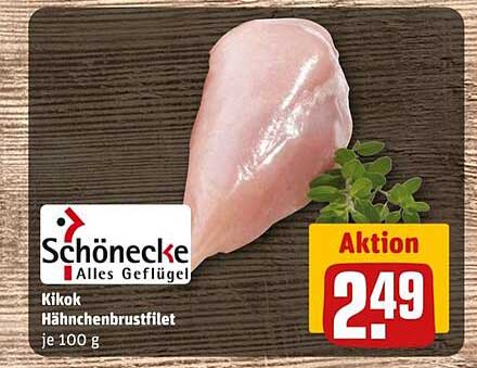 Kikok Hähnchenbrustfilet je 100 g