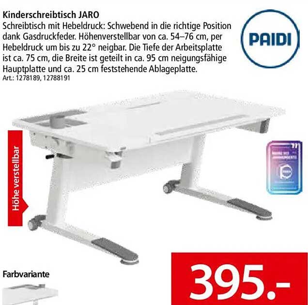 Kinderschreibtisch JARO