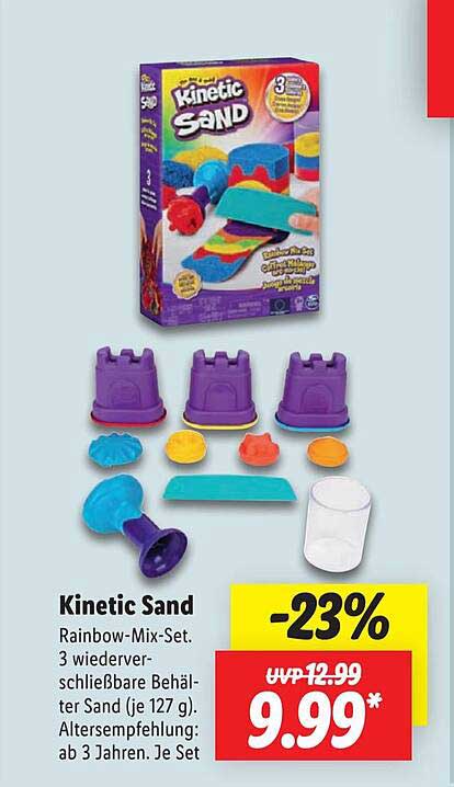 Kinetic Sand Rainbow-Mix-Set