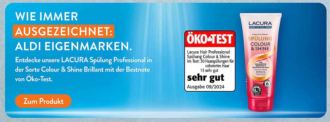 LACURA Spülung Professional Colour & Shine Brilliant