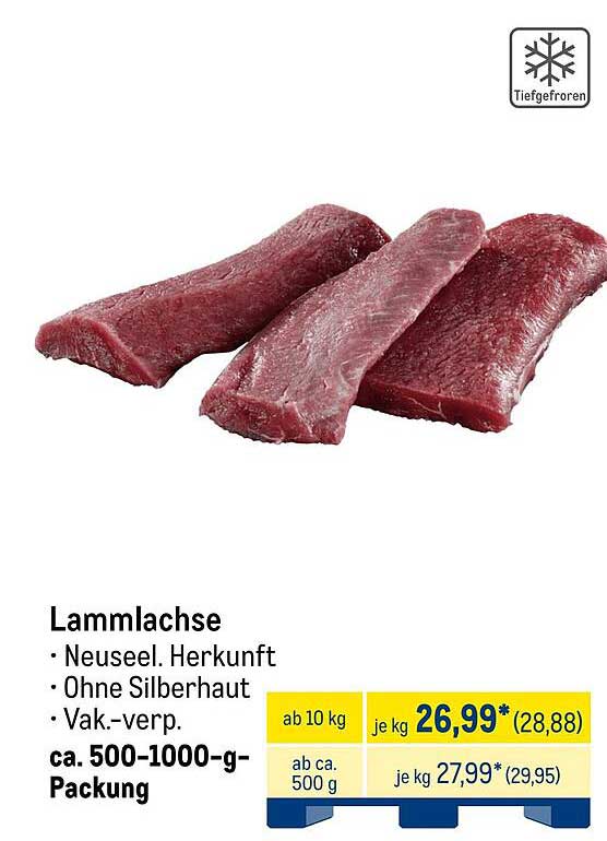 Lammlachse - Neuseeländischer Genuss