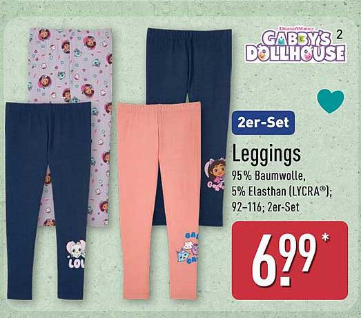 Leggings 2er-Set von Gabby's Dollhouse