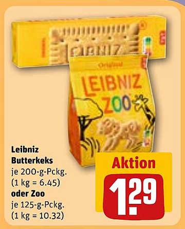 Leibniz Butterkeks oder Zoo