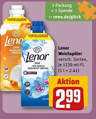 Lenor Weichspüler - 24H Wohlfühl-Frisch