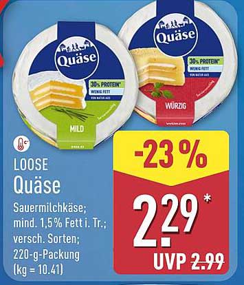 LOOSE Quäse - Sauerrahmkäse für Genießer